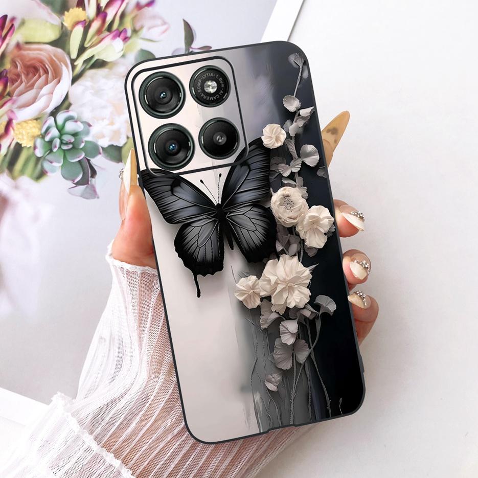 For Motorola Moto G57 Power Case XT2537-5 Cool Lion Dragon Painted Cover Soft TPU Phone Cases For Motorola Moto G67 Power Fundas