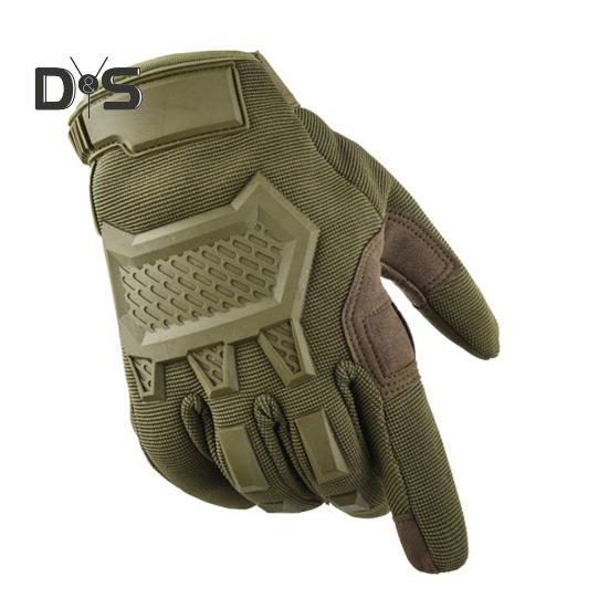 1 para rękawic taktycznych Touch Scree odpornych na zużycie, wiatroszczelnych, zimowych, ciepłych, sportowych na świeżym powietrzu, z pełnymi palcami