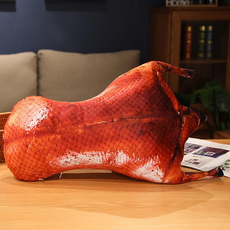 Plush Simulation Food Sausage Chicken Leg Stuffed Pillows Roasted Wing Steak Ribs Funny Soft Cushion Kids Creative Baking Toys