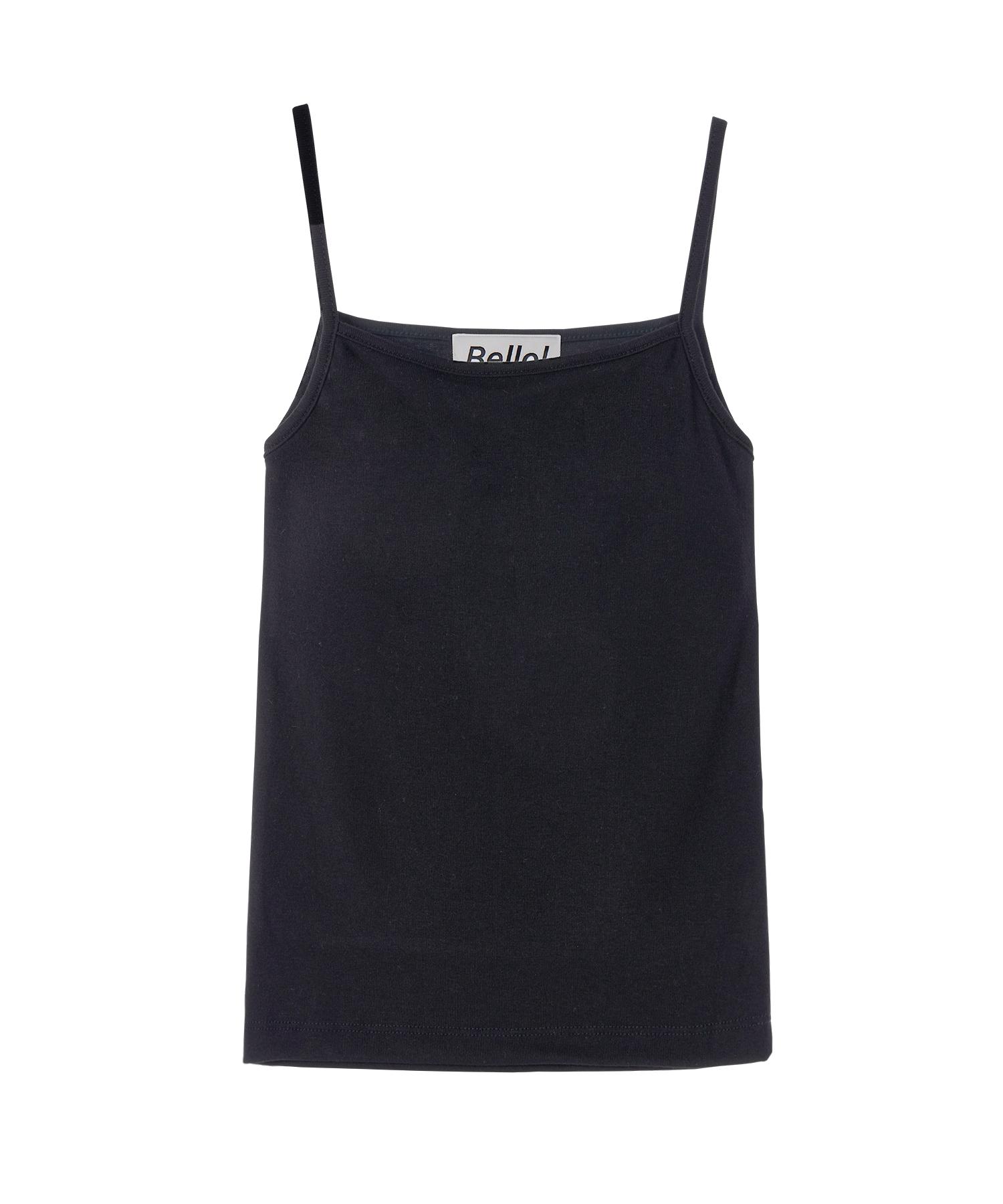 Belloel Warm Padded Slip Sleeveless Black Free