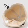 Solid Color Dome Baby Docker Cap Cute Cartoon Boys Girls Brimless Hat With Ears Toddler Kids Drawstring Adjustable Melon Cap