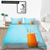 Kids Orange Duvet Cover King Queen Fruit Tangerine Bedding Set Tropical Botanical Comforter Cover 2/3pcs Polyester Quilt Cover