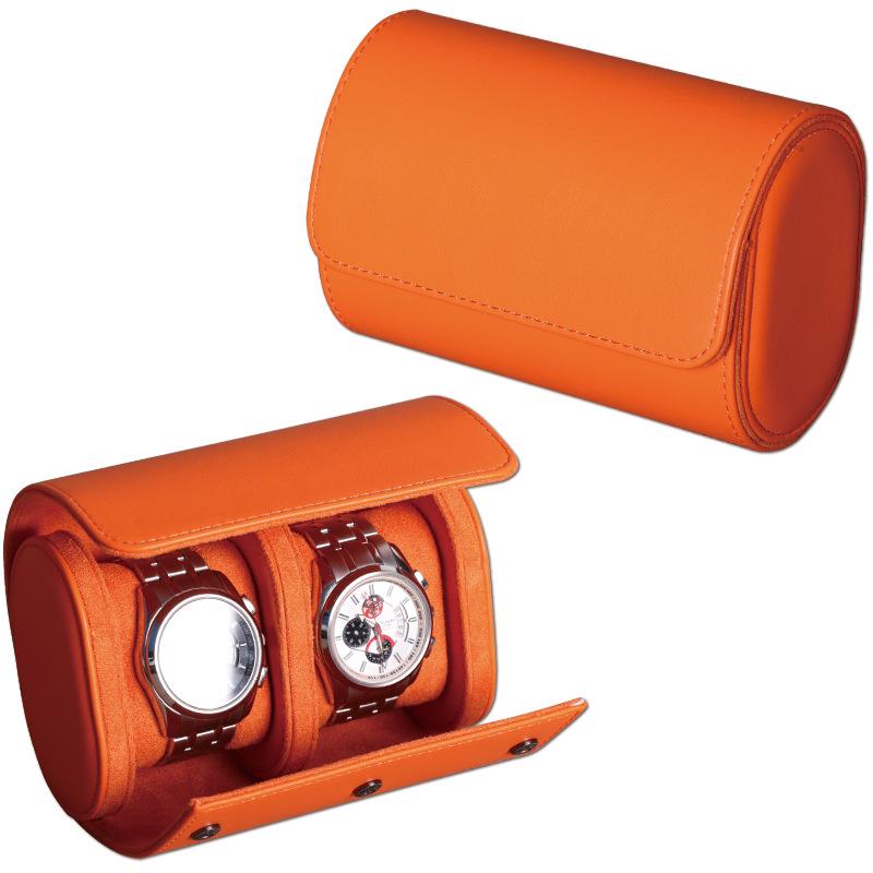 Waterproof PU Leather Watch Storage Box with 1-3 Slots - Stain-Resistant Gift Packaging