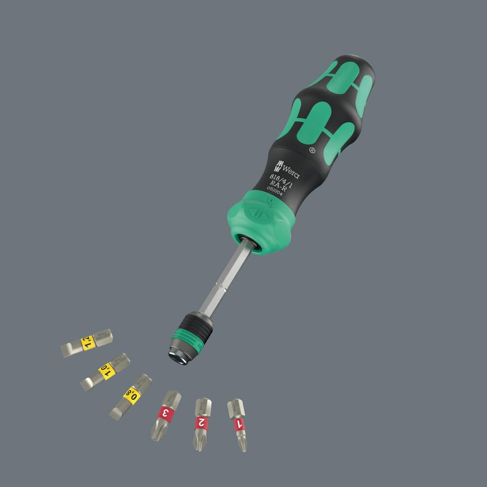 Wera Kraftform Kompakt 25 with 6 pieces Japanese (05051515001) RA-R pouch, [Official import]