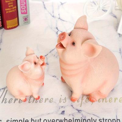 Piggy Bank Toys Cartoon Piggy Ornaments Zodiac Gifts Greedy Pig Zodiac Pig Pig Piggy Bank Piggy Bank Money Box Cartoon Pig Toy