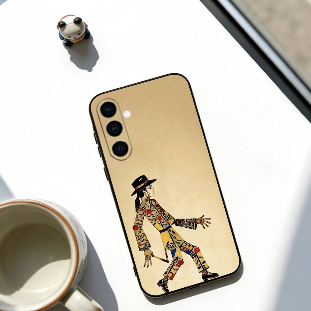 

Chinese Shadow Puppetry Phone Case Soft black For Samsung Galaxy A73,A72,A71,A70,A53,A52,A51 Samsung a12