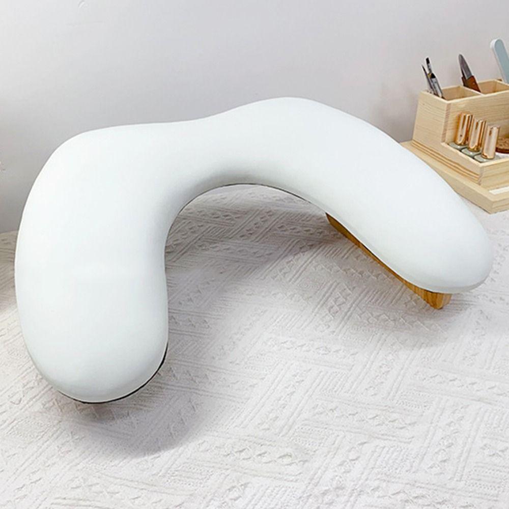 Drewniana Podstawa Składana Poduszka do Paznokci Oszczędzająca Miejsce Poduszka Pod Rękę do Manicure Stojak do Nail Art Narzędzie do Nail Artu