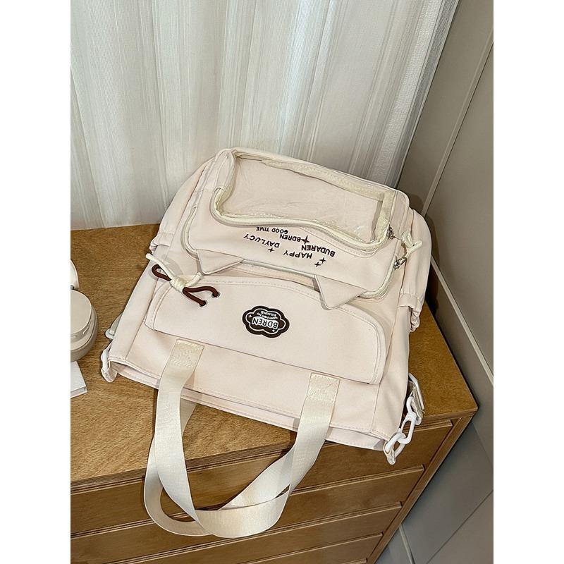 New Japanese Ins Wind Backpack Splash Proof Sweet Leisure Bag Travel Light and Large Capacity Female Backpack.