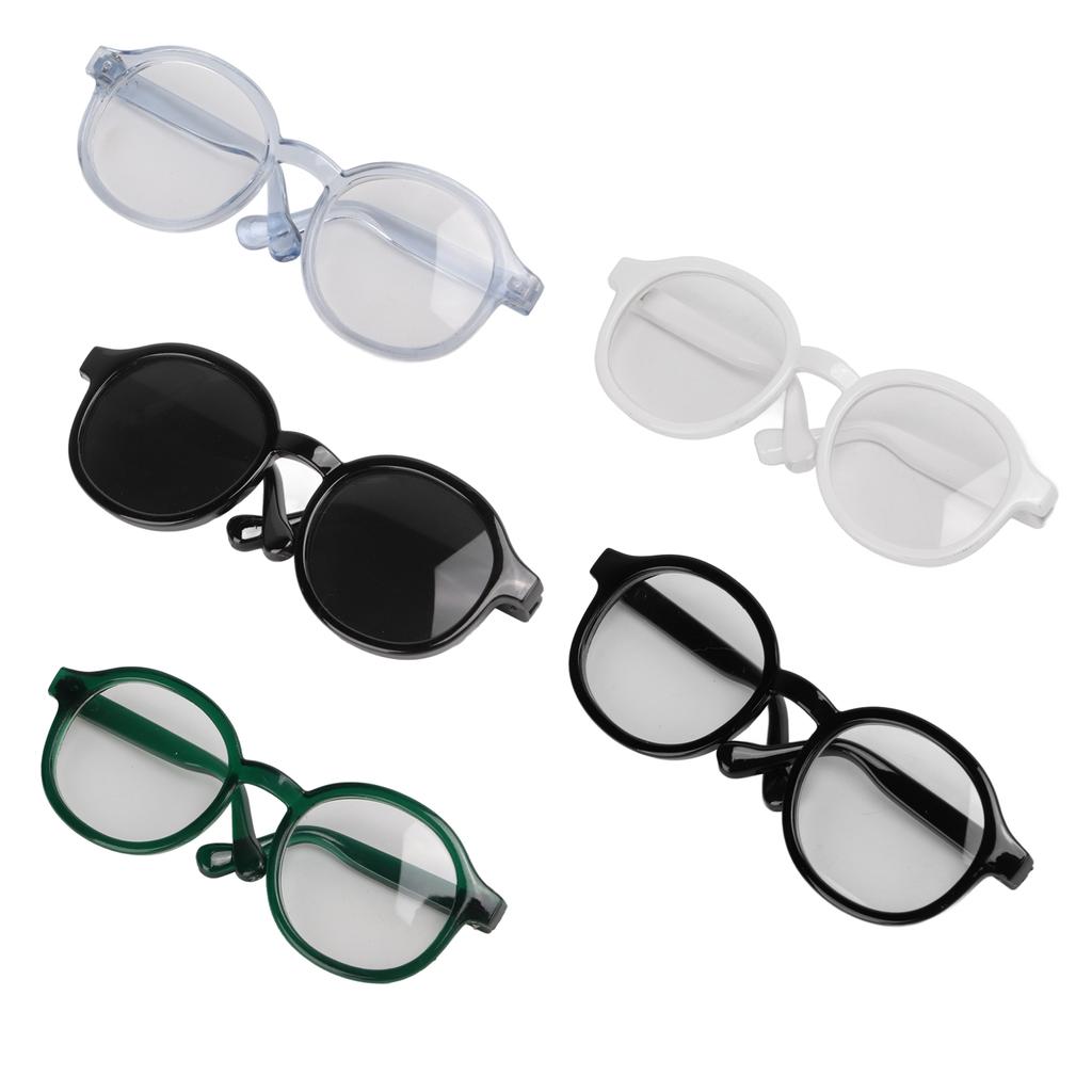 Haustierbrille Kunststoff Transparent Stilvoll Lustig Niedlich Haustier-Sonnenbrille für Katzen und Hunde Halloween-Access