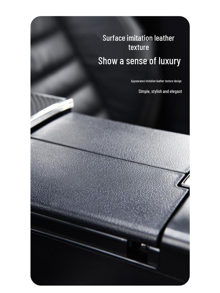 Multifunctional Car Armrest Tissue and Cup Holder Organizer