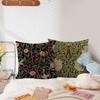Maximalist Throw Pillow Covers Set of 4 Vintage Floral Decorative Cushion Covers 18x18 Inch Linen Boho Outdoor Pillow Cases for Couch, Living Room