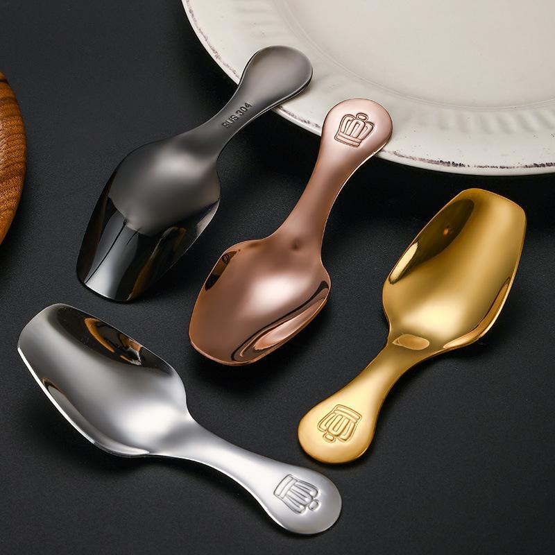 

Утолщенная детская ложка с короткой ручкой из нержавеющей стали 304