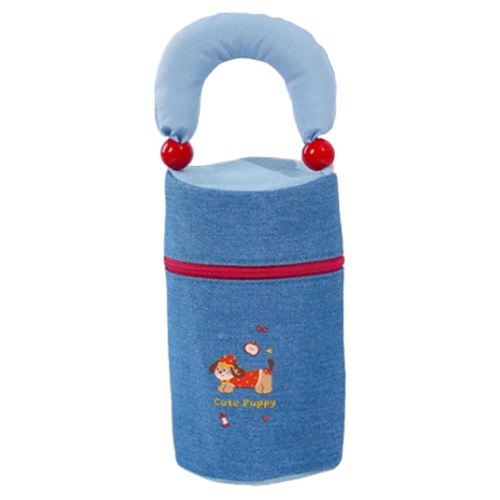 Puppy Pattern Pencil Storage Bag INS Makeup Brush Storage Bucket  School Office Supplies