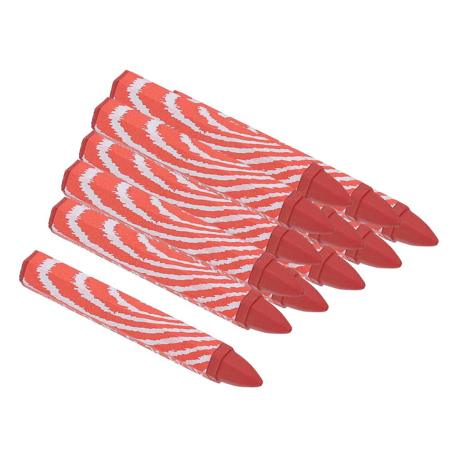 

PATIKIL Маркер для дерева 24 шт. Шестигранный восковой маркер для шин Рисовальные мелки для красных мелков, 4,1 x0,6 Дерево, Стекло, Керамика, Картон, Ткань, Камень,