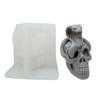 Moule en Silicone Halloween Moules à Bougies Serpent Crâne Faits Main Outil de Décoration de Gâteau Moules de Cuisson Décorations de Table