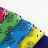 Trifong Paisley Bandana Green Cotton 100% Quick Dry Fade Resistant 55cm x 55cm
