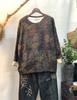 Autumn New Mink Fleece Sweater Loose Outer with Crew Neck Long-sleeved Sweater