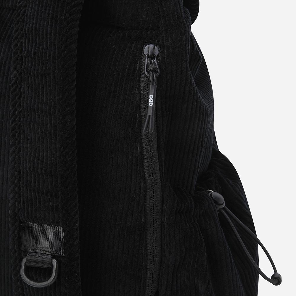 Dod Grainfield Corduroy Backpack (Black)