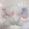 [USED] Lily Ribbon Artist Felt Teddy Bear Handmade Plush Toy