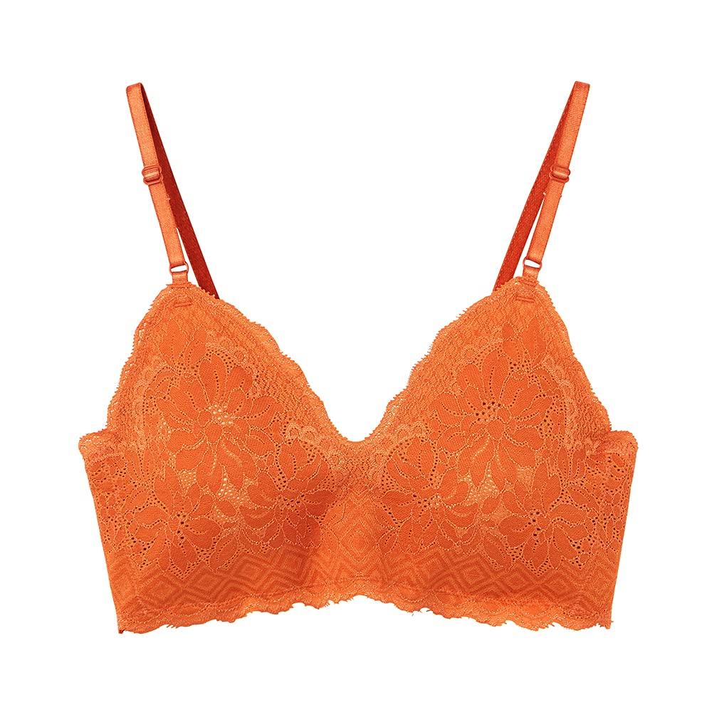 

Shapewear Bra Bralette Tuche MUSE MAKER TC6092 New Orange M [Gunze] [Armpit Shaper] Women s