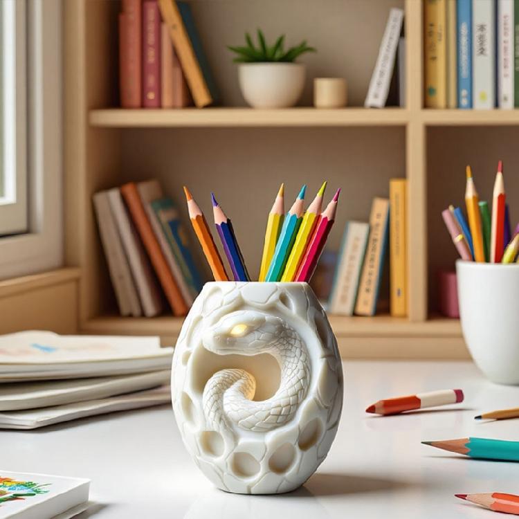 Easy Releasing Silicone Snake Mold Detailed Design for Resin Crafting Jewelry Making and Decorative Succulents Planter