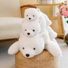 Cute Polar Bear Doll Soft Lying Animal Bear Plush Toy Aquarium Doll Super Cute Doll
