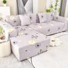 Milk Silk Elastic Sofa Cover All Inclusive Universal Set  Suitable for All Seasons Cartoon Empress Sofa Cover  Lazy Person To Prevent Cat Scratches