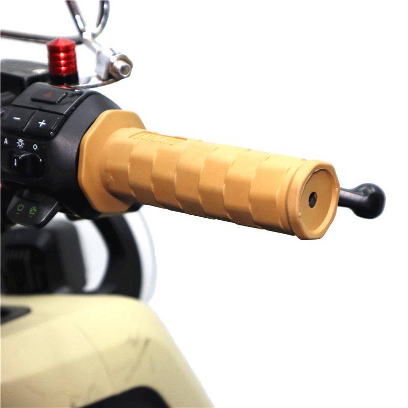 Universal 21/24Mm Soft Rubber Moto Handlebar Motorbike Non Slip Comfortable Tpr Hand Grip Motorcycle Electric Bicycle Parts
