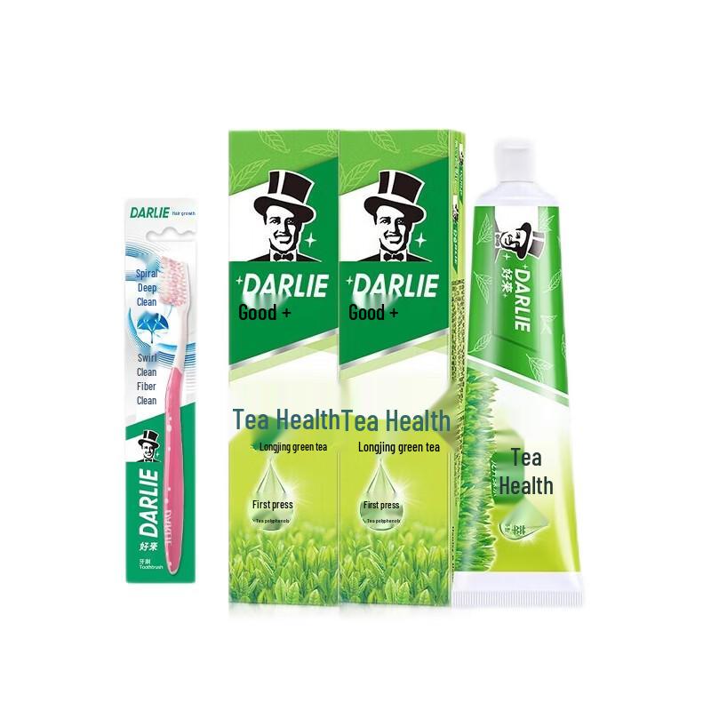 

Hawley Tea Health Longjing Green Tea Toothpaste & Toothbrush Set
