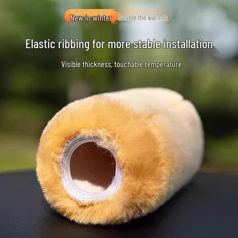 New 2025 Plush Handlebar Covers for Electric Vehicles - Winter-Proof for Bikes & Tricycles