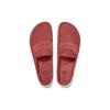 Birkenstock Suede Comfortable Round Toe Versatile Platform Closed Toe Slippers Unisex slippers Red 1025492