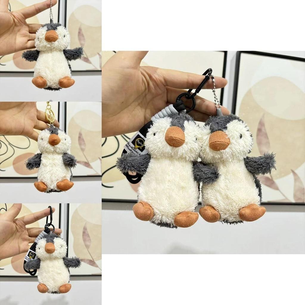 Entzückender Plüsch-Pinguin-Schlüsselanhänger Perfekt als Taschenanhänger und Mädchengeschenk