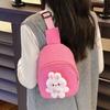 Single Rabbit Shoulder Crossbody Bag For Kids Lightweight Gift Cartoon