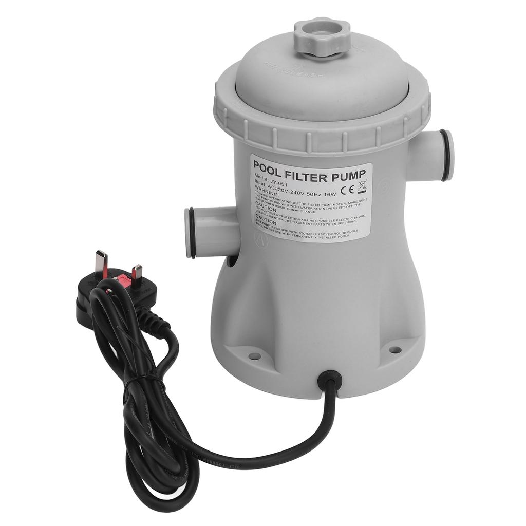 Electric Swimming Pool Filter Pump for Above Ground Pools 330 Gallon Cartridge Pool Filters Pump