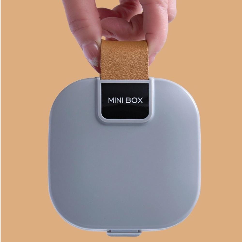 Mini Organizer na Biżuterię Kolczyki Plastikowy Etui Uchwyt na Słuchawki Torba Podróżna do Przenoszenia