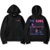 Vintage Tv Girl Who Really Cares Printed Zipper Hoodies Men Women Gothic Y2K Trending Sweatshirt Hip Hop Zip Up Jacket Coats
