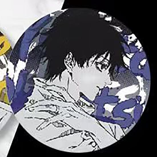 Jujutsu Kaisen Badge, Double Flash Reflective Badge, Anime Badge.