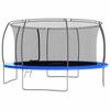 Trampoline rond 460x80 cm 150 kg - VIDAXL - Mixte - Bleu - Adulte