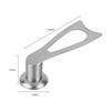 Dovetail Style Pot Lid Handle Standable Wok Lid Handle Lid Replacement Part  Kitchen Utensils