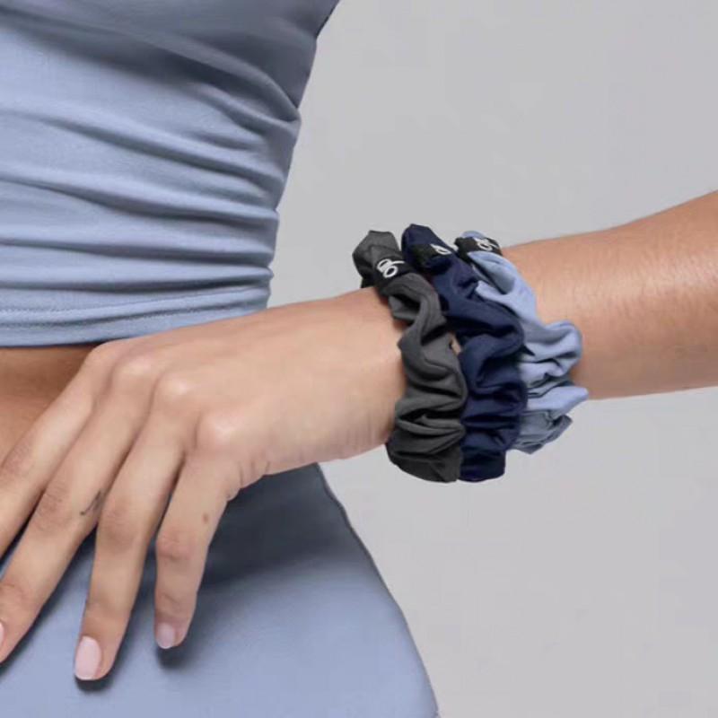 Womens Silk Hair Ties High Elastic Scrunchies Ponytail Simple Elegant Accessories