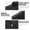 Roll Up Tool Bag Electrician Pouch Multi function Canvas Storage Case for Computer Repair Black