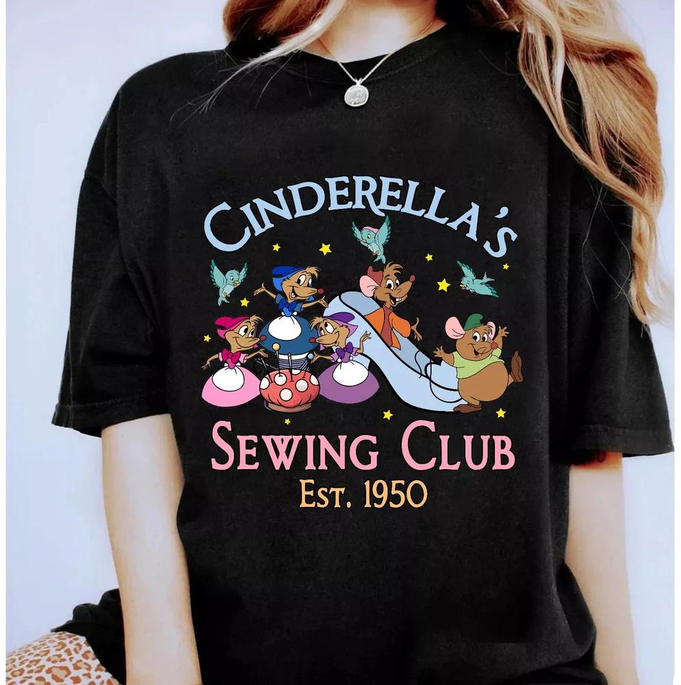Cinderellas Sewing Club Est 1950 TShirt Unisex Adult 2025 S