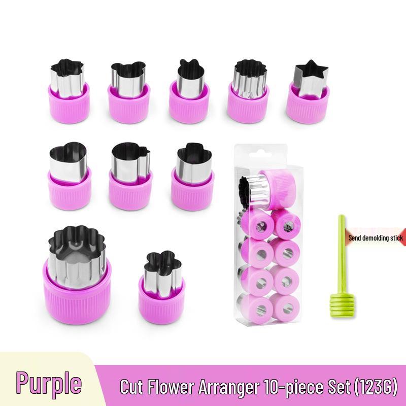 Stainless Steel Butterfly Noodle & Vegetable Cutter, Cartoon Cookie Mold