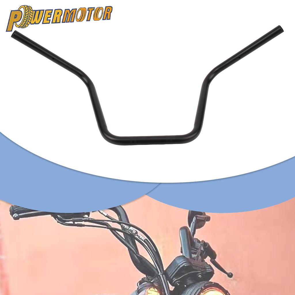 22mm 25mm Motorcycle Raised Handlebars Handle Bar for Harley Sportster XL883 XL1200 X48 Dyna Road King Heritage