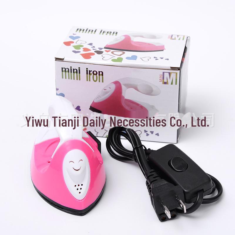 Мини-утюг ручной работы Tianhao для переноса имен и наклеек на ткань красный