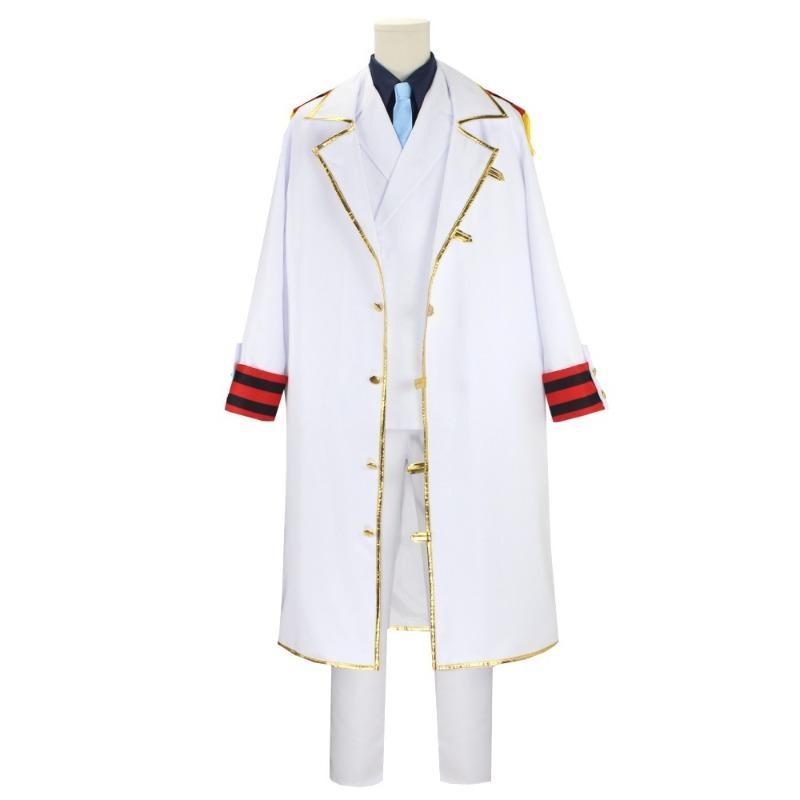 ONE PIECE clothing, Navy Lieutenant General Luffy grandfather cape full set of animation clothing