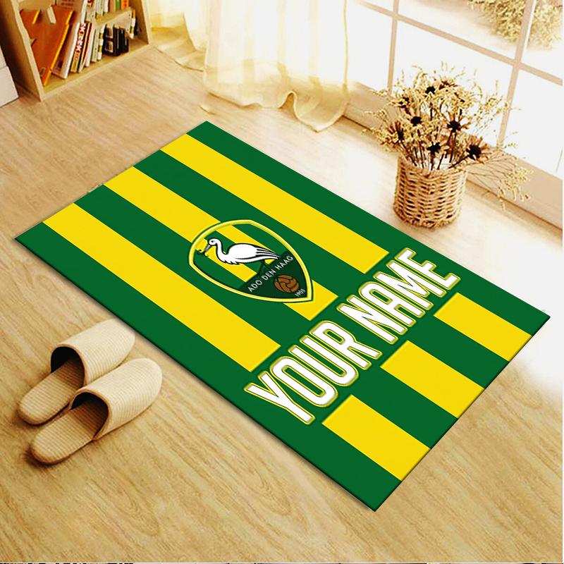 Custom Name ADO Den Haag Carpet Rug for Living Room Bedroom Home Sofa Decoration,Kids Play Non-slip Floor Mat