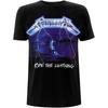 Metallica Ride The Lightning Skladby (Zpět Tisk) Úzké tričko Unisex tričko