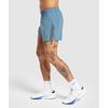 Gymshark Sport 5 Šortky Vybledlá modrá Titanově modrá A2a8k Ucmz
