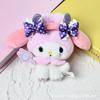 Hello Kitty Halloween Plush Doll with Labubu Headband and Pendant